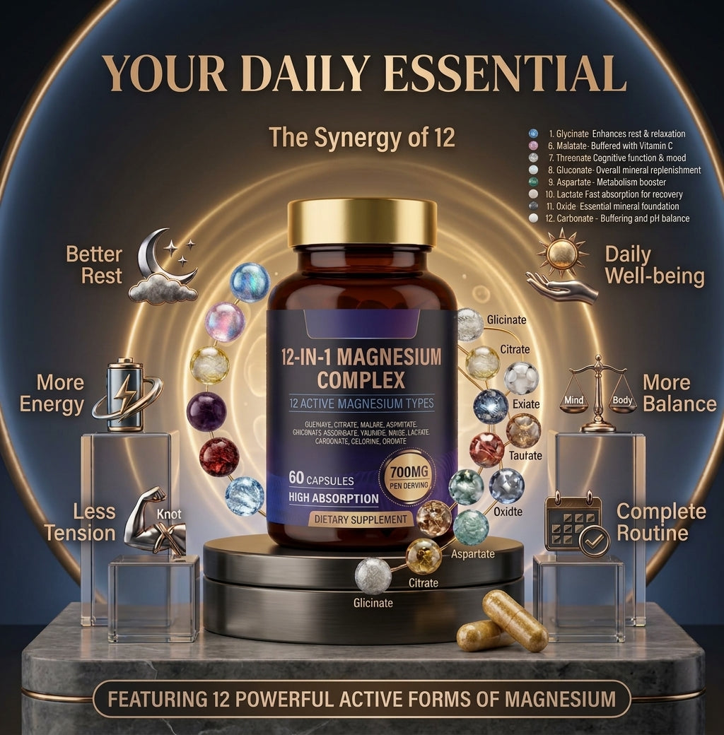 Why 12-in-1 Magnesium Complex Is the Ultimate Game-Changer for Your Daily Routine