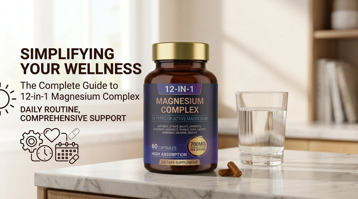 The Secret to Energy and Performance After 40: 12-in-1 Magnesium Complex